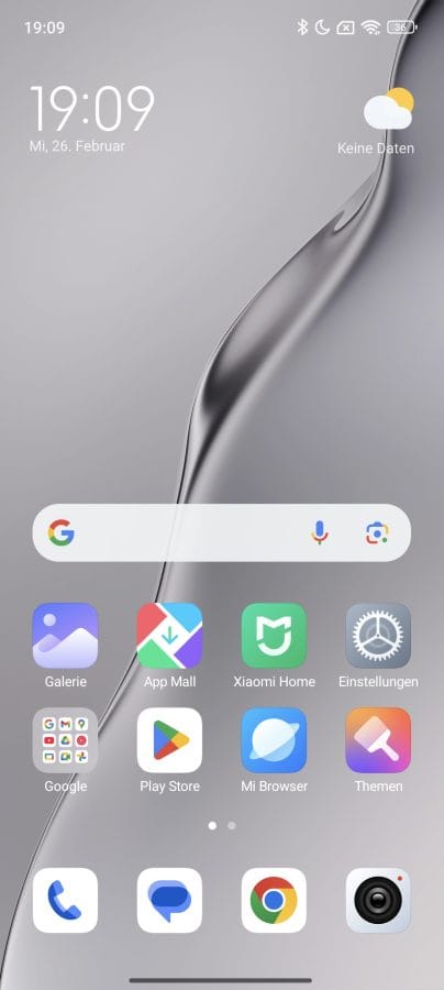Xiaomi 15 HyperOS Homescreen