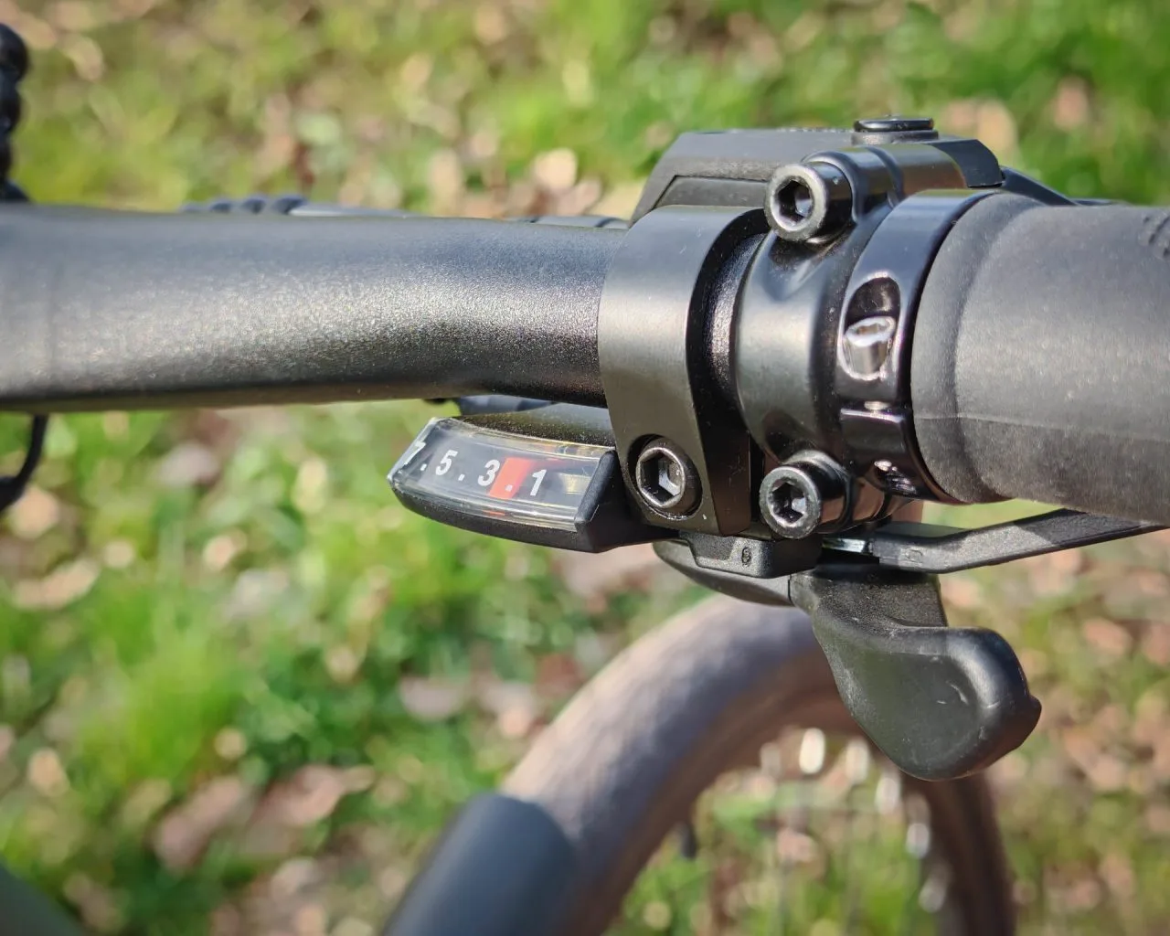 Shimano Schalthebel am Lenker