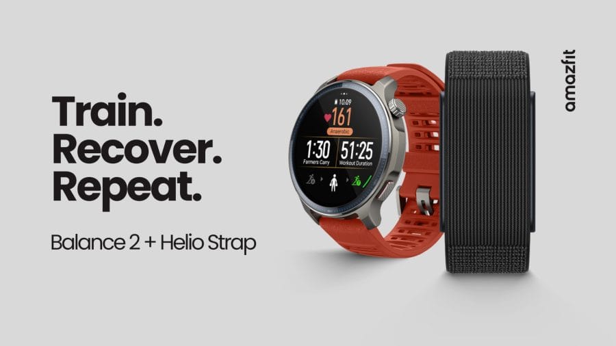 Amazfit Balance 2 und Helio Strap News Hero
