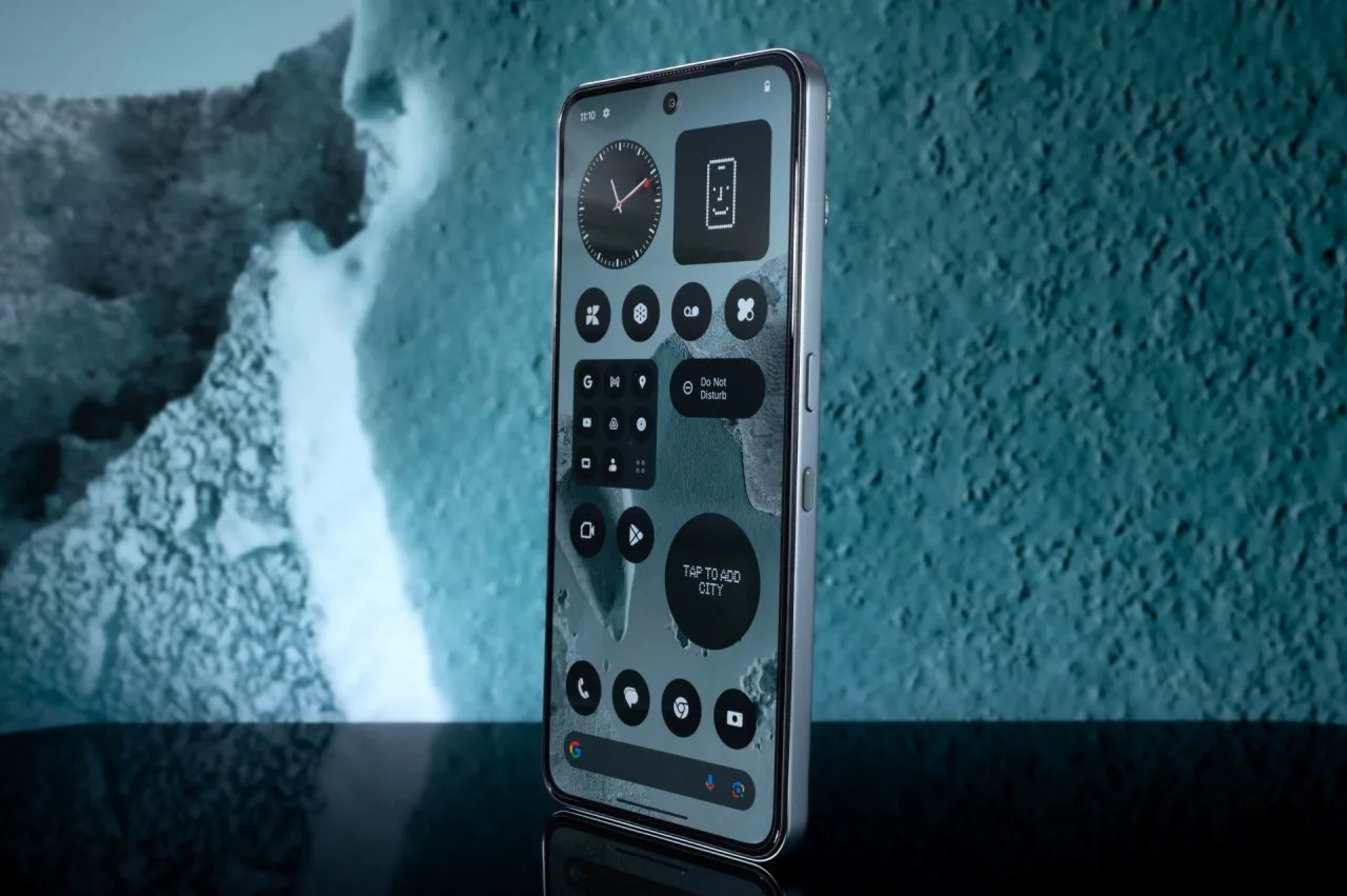 CMF Phone 2 Pro Display von der Seite