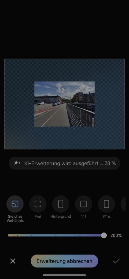 HONOR KI-Erweiterung Erweiterungsgrad festlegen