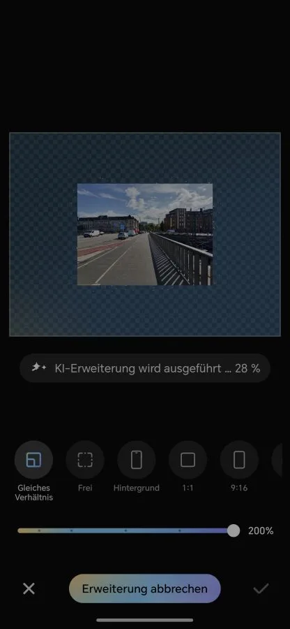 HONOR KI-Erweiterung Erweiterungsgrad festlegen