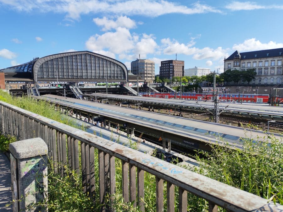 Testaufnahme Hamburg Bahnhof