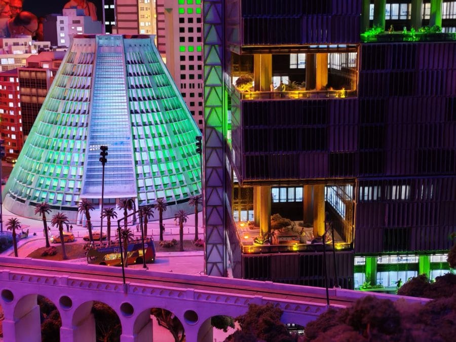 Testaufnahme Miniaturmuseum Nacht