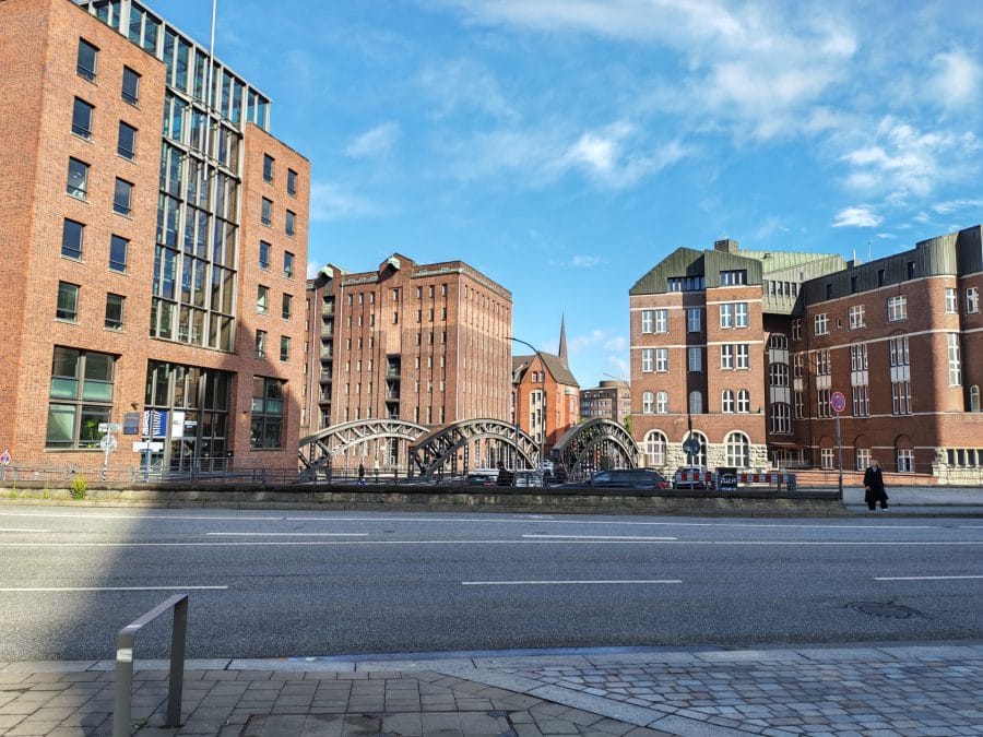 Testaufnahme von Speicherstadt
