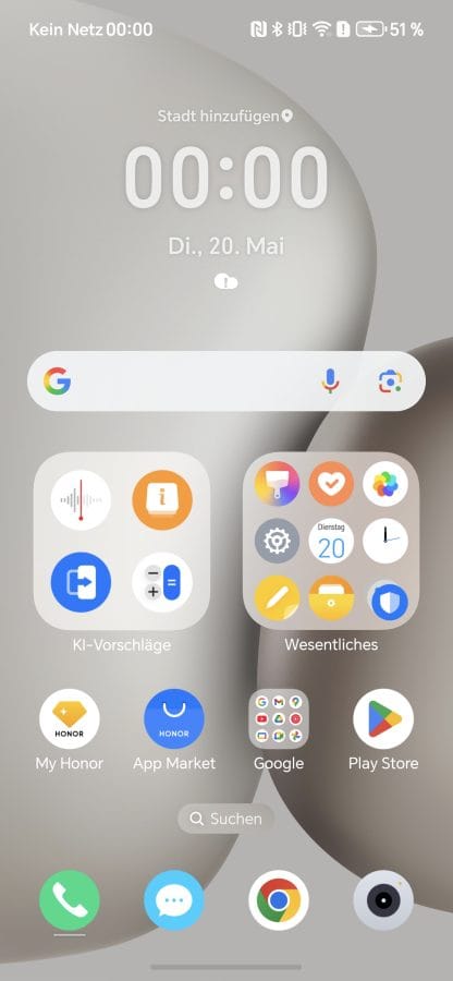MagicOS 9 Homescreen