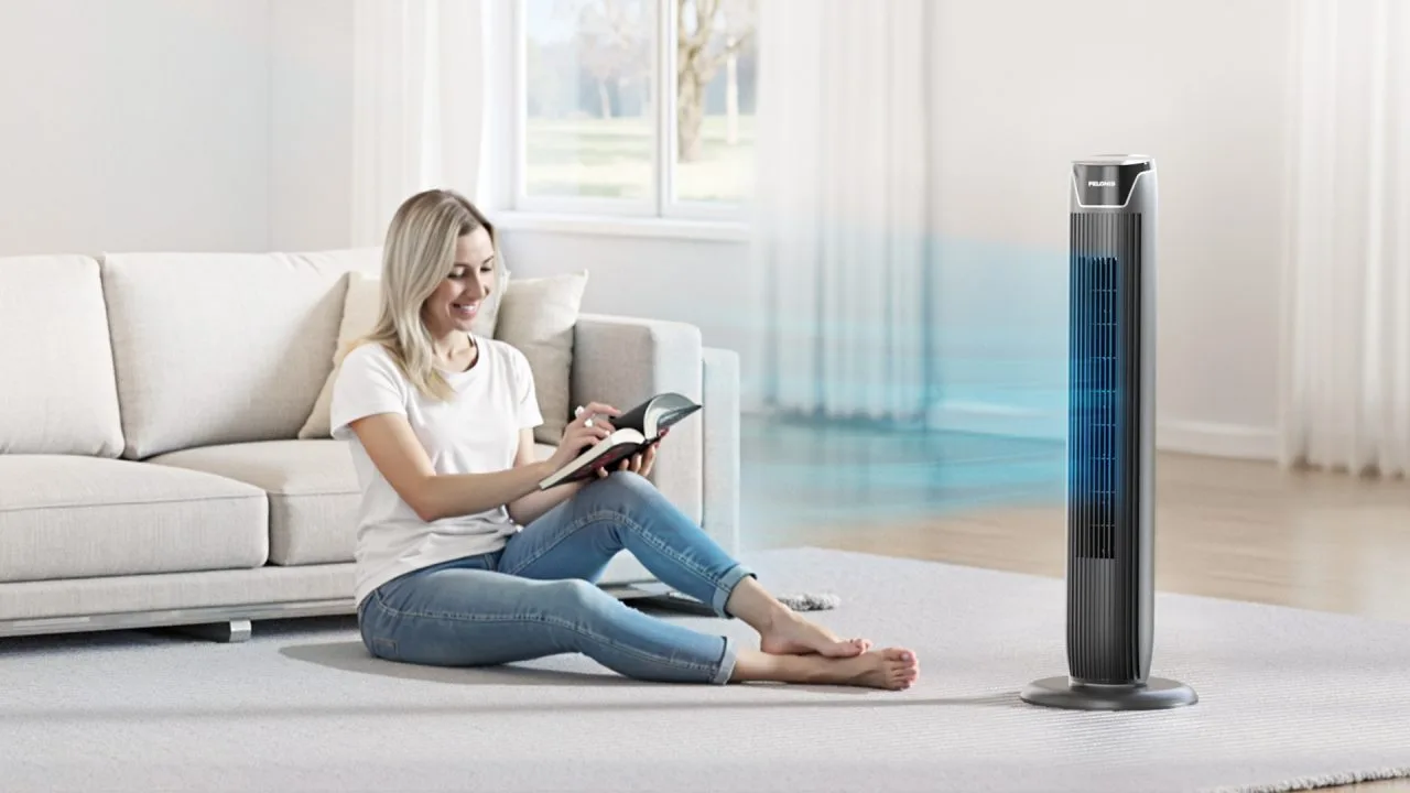 PELONIS Turmventilator Lifestyle (1)