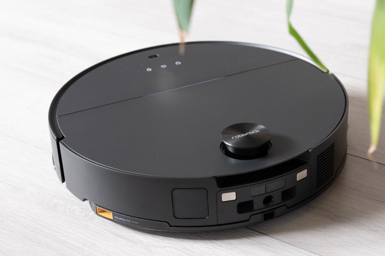 Roborock Saros 10 desde atrás