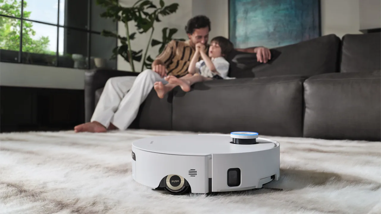 Dreame Aqua10 Ultra einfahrbarer Laserturm