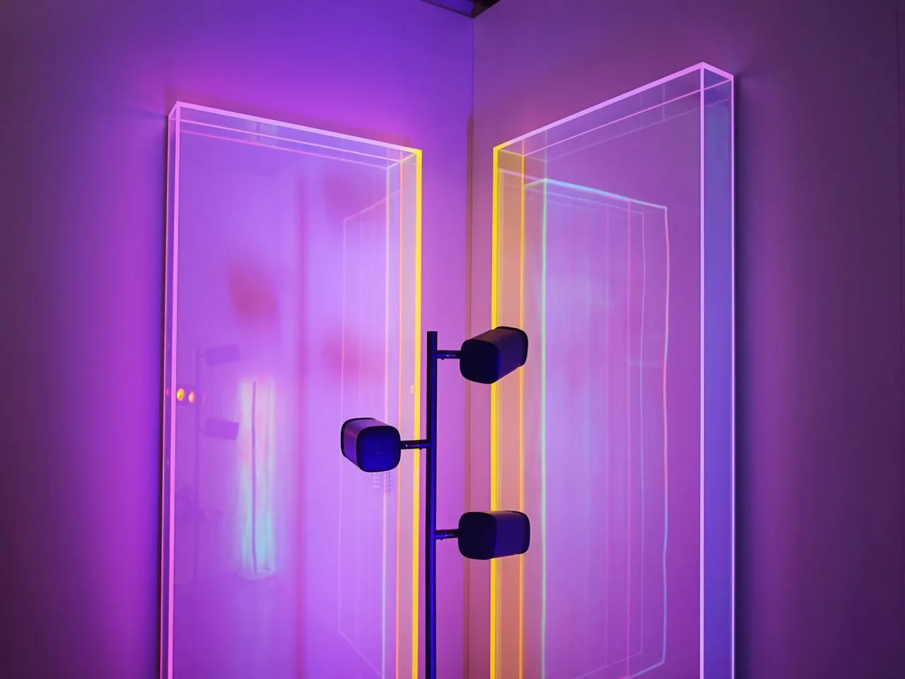 Govee Tree Floor Lamp Lichtinstallation von Regine Schumann
