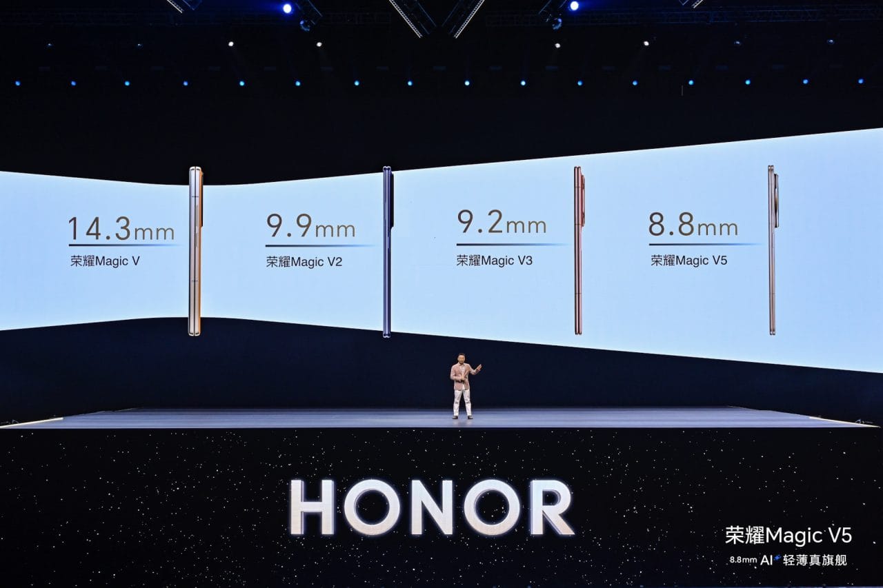 HONOR Magic V5 ultrafino