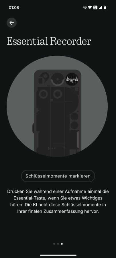 Nothing Essential Recorder