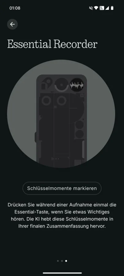 Nothing Essential Recorder