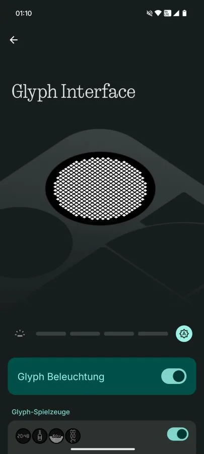Nothing Phone (3) Glyph-Matrix Settings