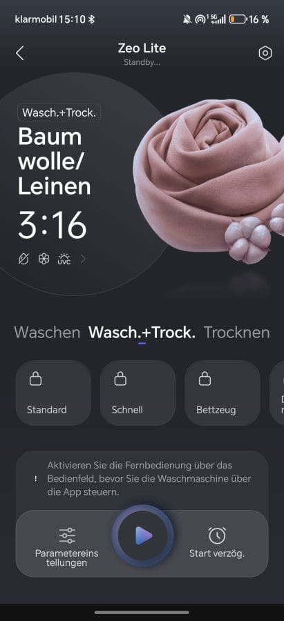 Zeo Lite App Programm