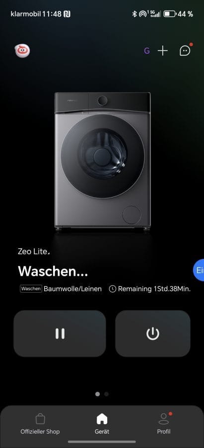 Zeo Lite App Status