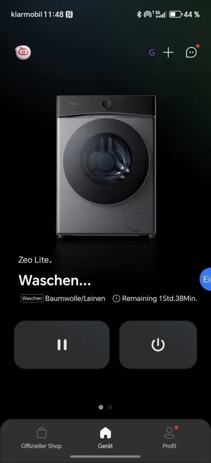Zeo Lite App Status
