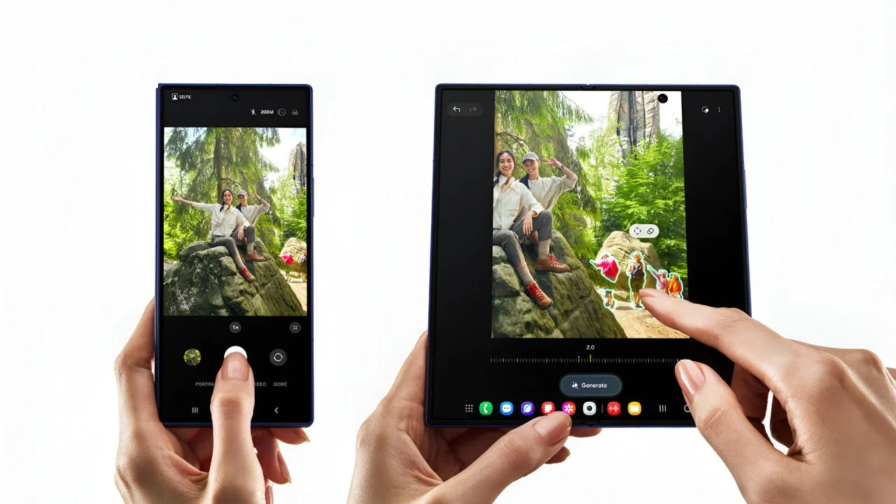 Samsung Galaxy Z Fold7 Kamera AI