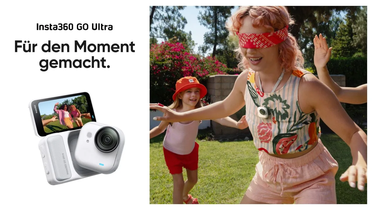 Hrdina zpráv z Insta360 GO Ultra