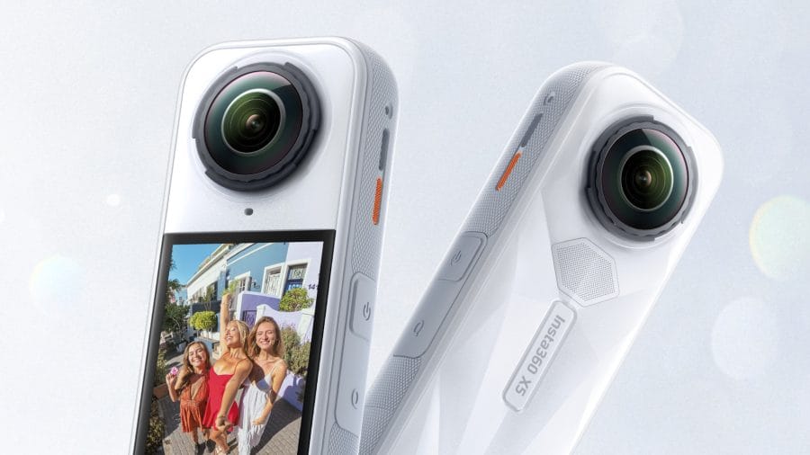 Insta360 X5 Satin Weiss Limited Edition Hero