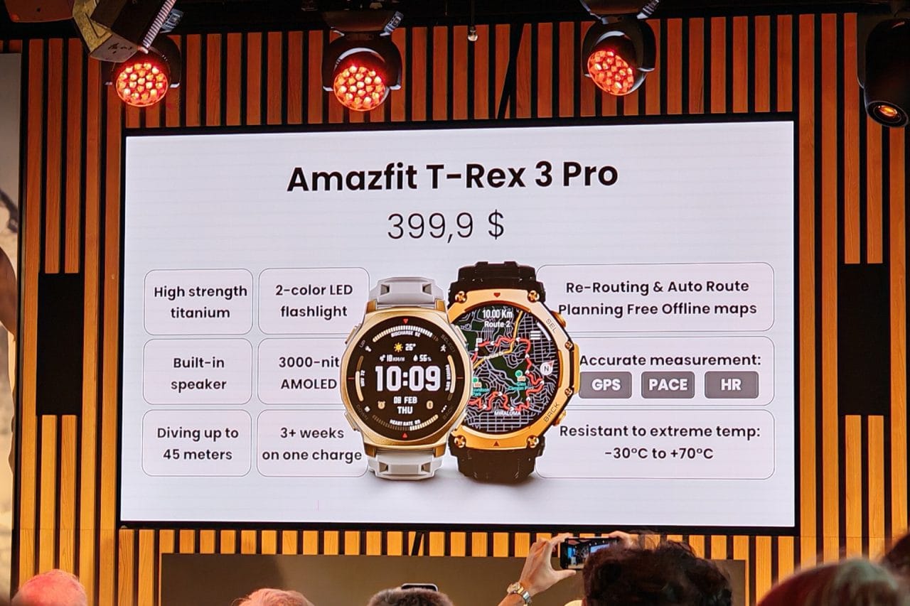 Amazfit T-Rex 3 Pro Preise und Key Features
