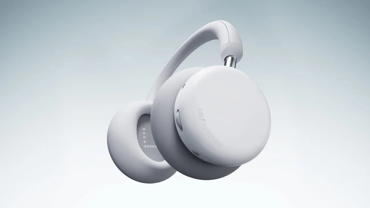 CMF Headphone Pro in light grey
