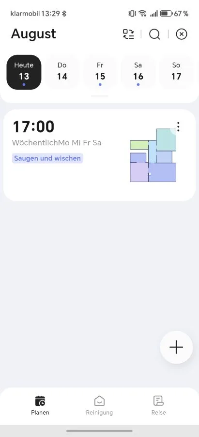 Narhval-app-tidsplan