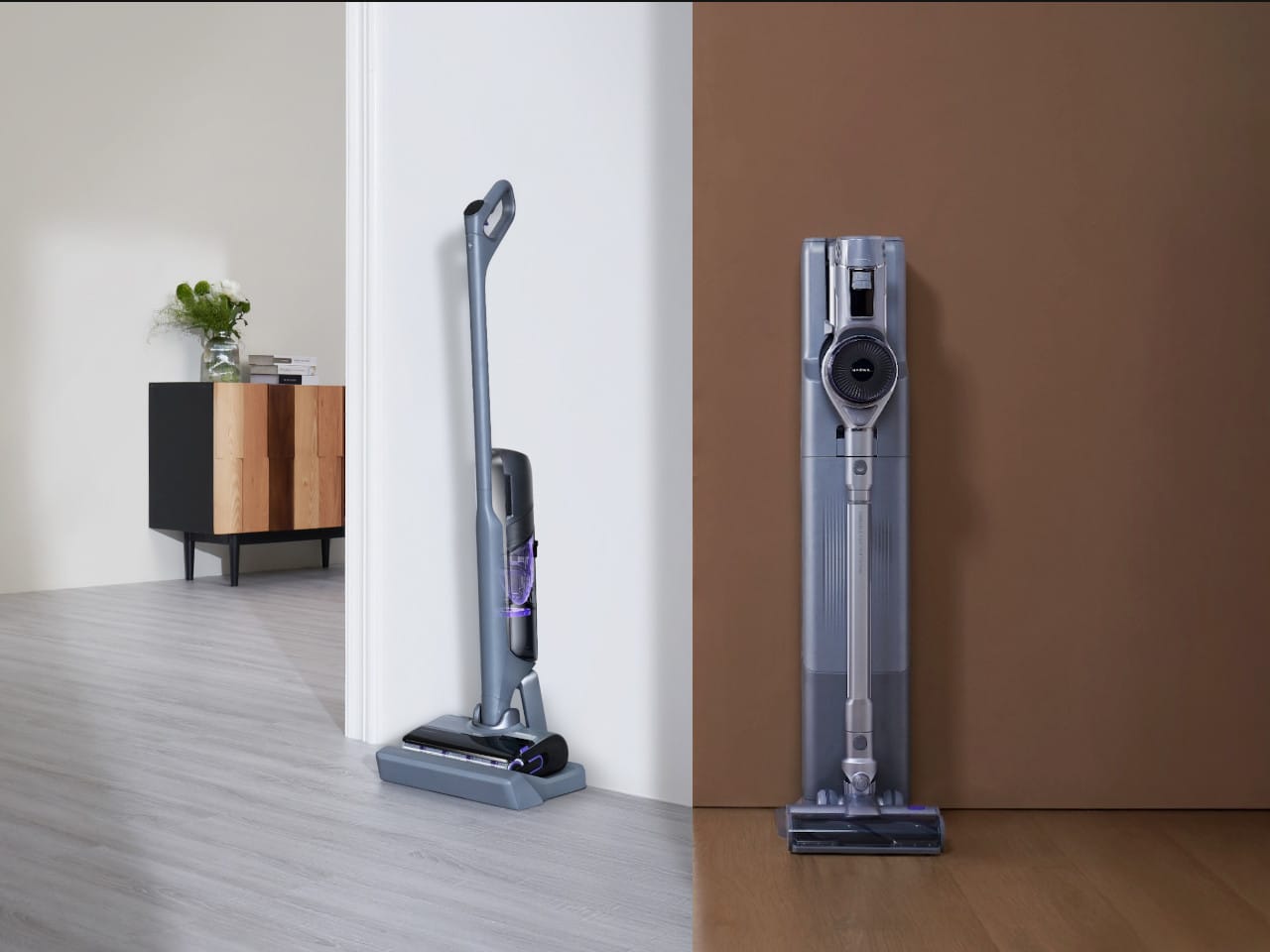 Narwal S30 Pro (links) Narwal V40 (rechts)