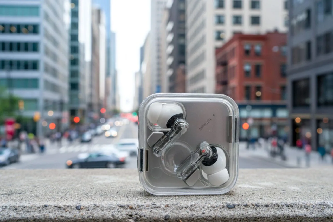 Nada de ouvido (3) no estojo de carregamento