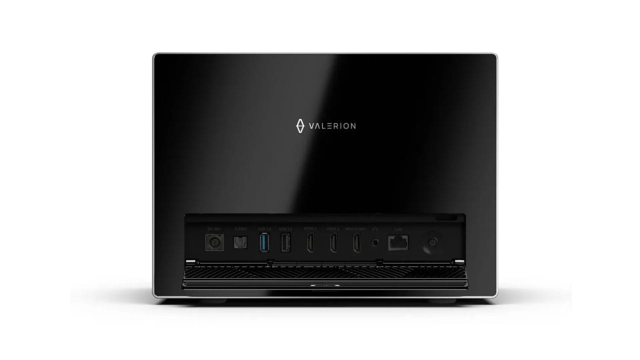 Valerion VisionMaster Max Heroalerion VisionMaster Max Rückseite mit Anschlüssen
