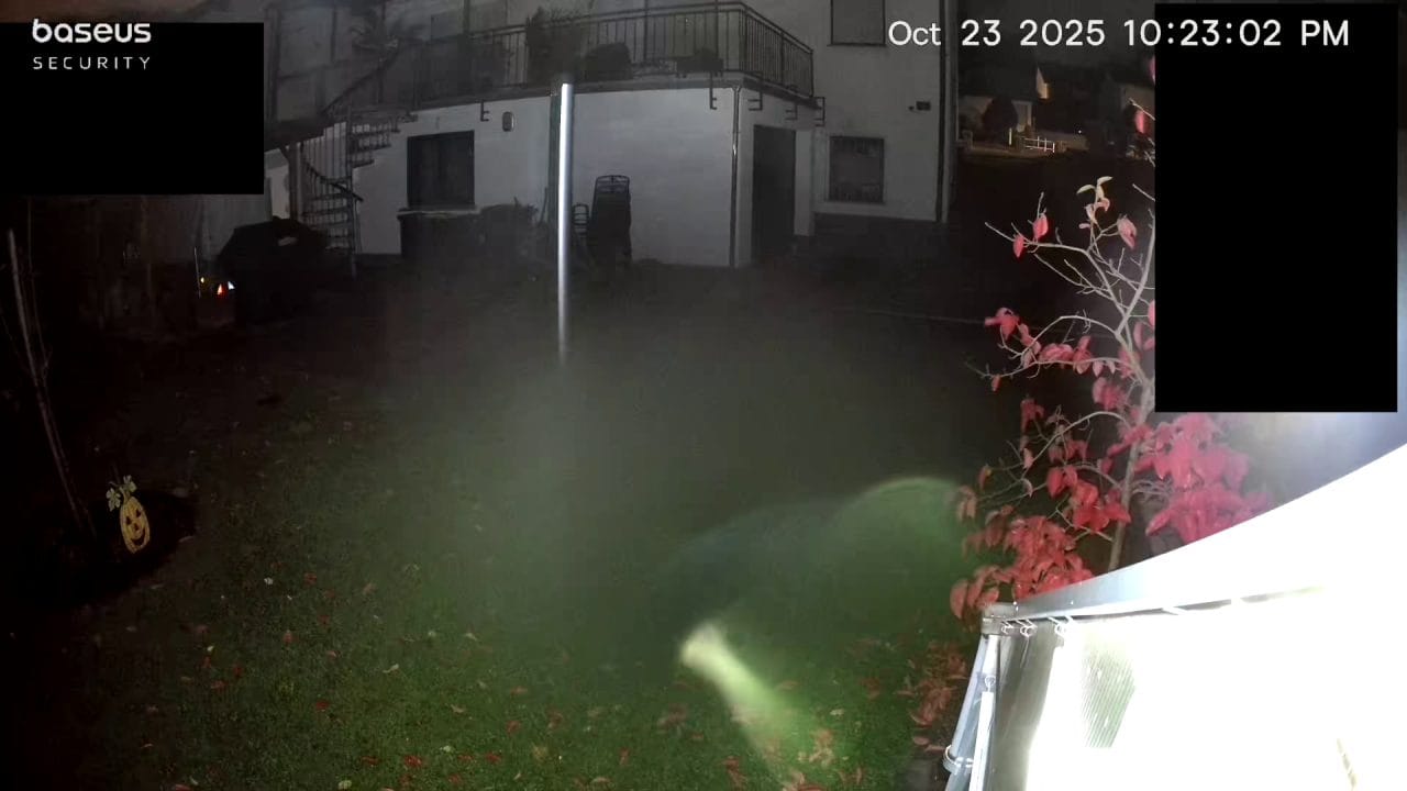 Baseus S2 Testaufnahme Nacht Farbe