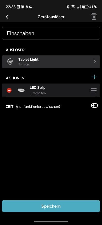Lepro App Automationsregeln