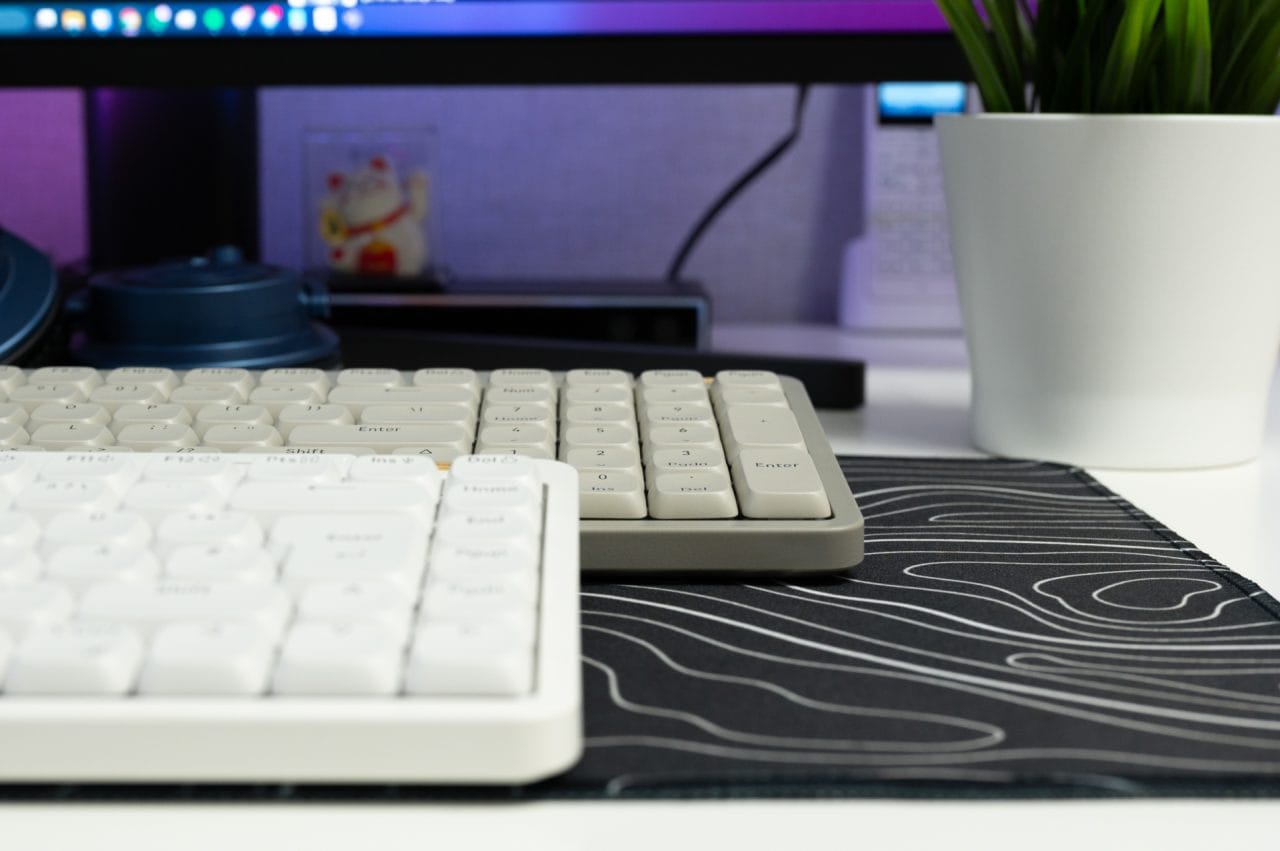 Lofree Flow Lite86 Länge im Vergleich zur Lite100