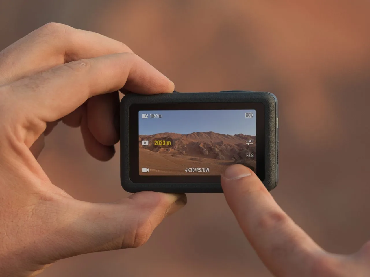 Задняя панель дисплея DJI Osmo Action 6