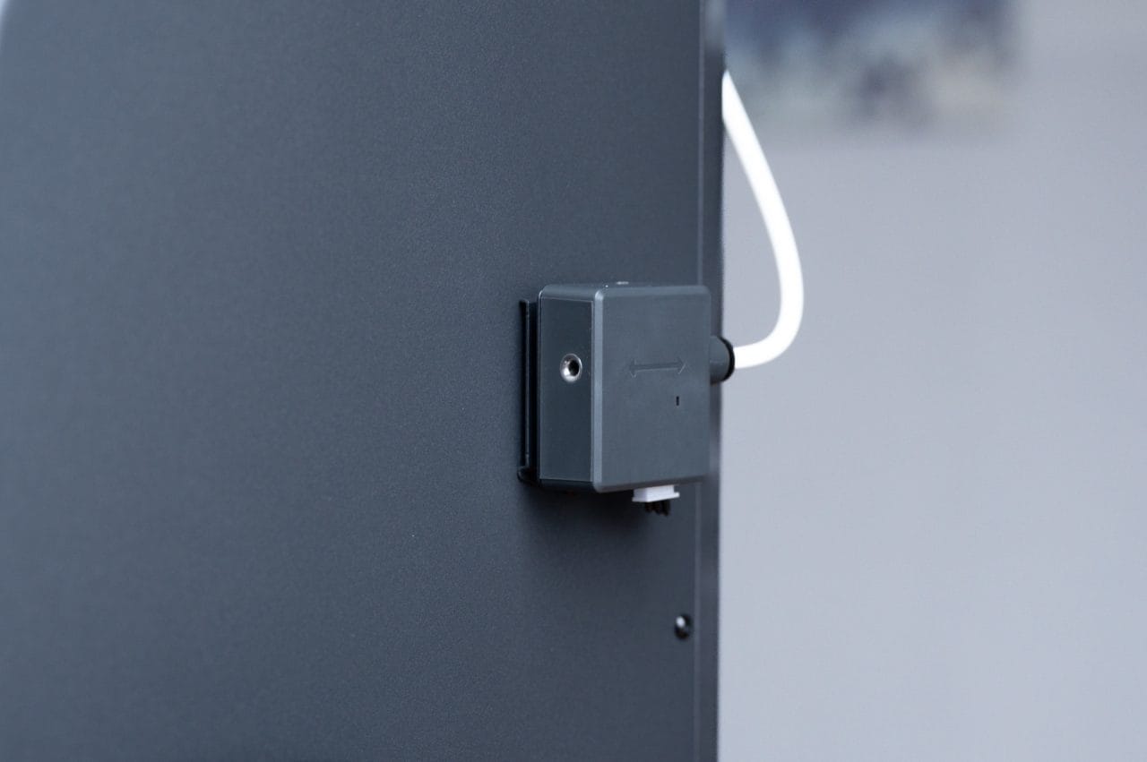 Seitlicher Flamentsensor