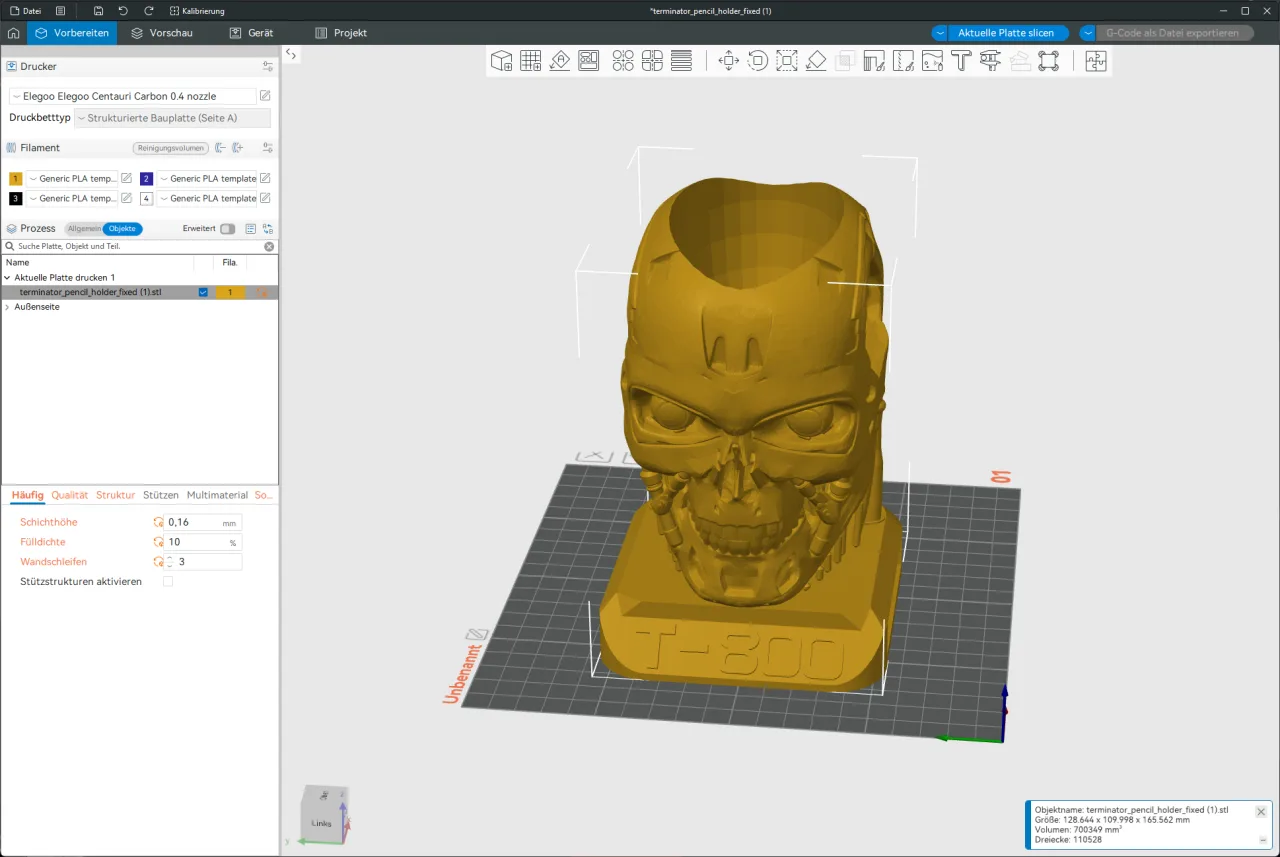 ELEGOO Slicer Voorbereiding