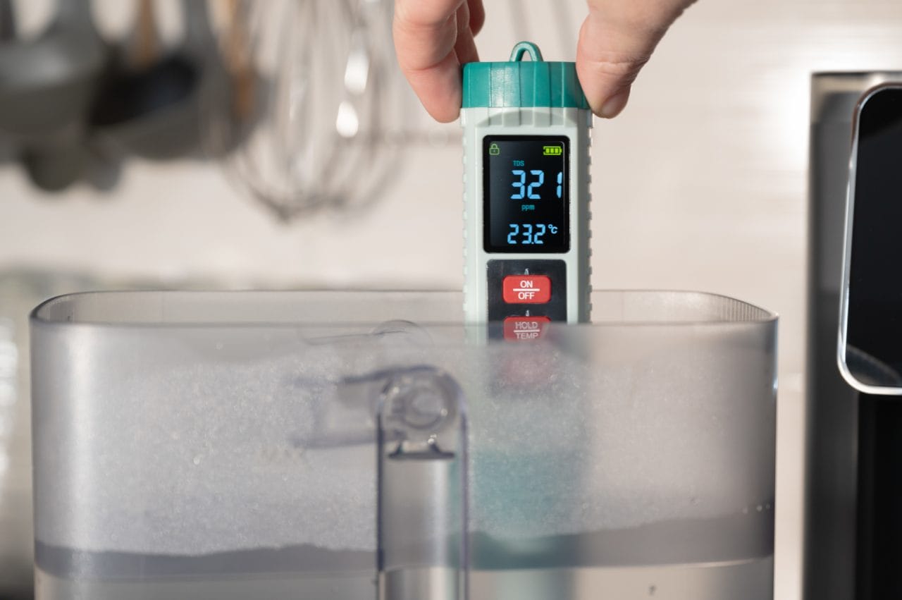 JIMMY R9 Messung Leitungswasser