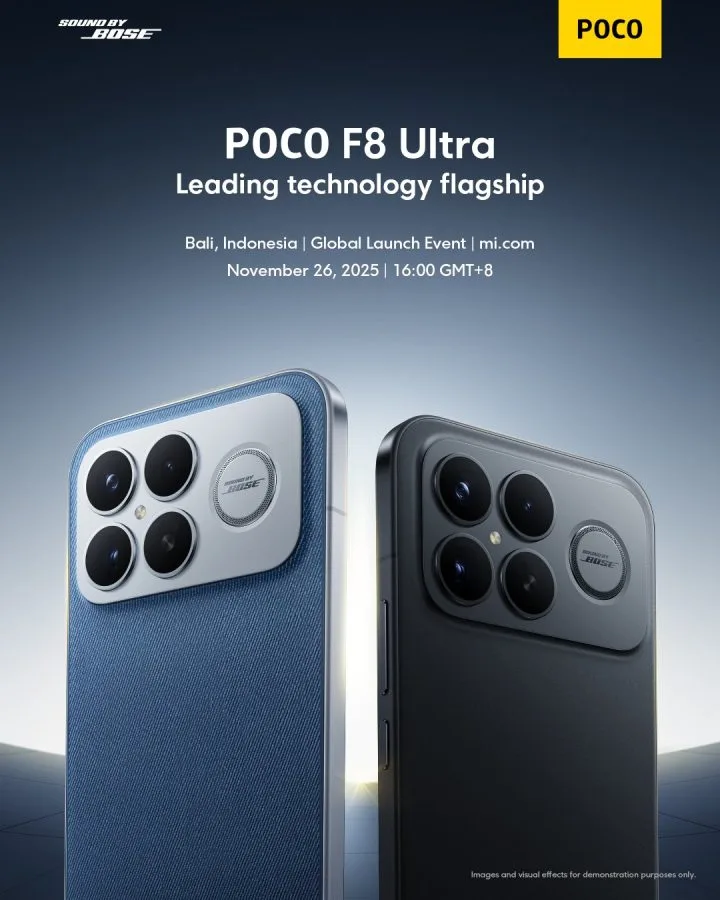 Teaser del POCO F8 Ultra