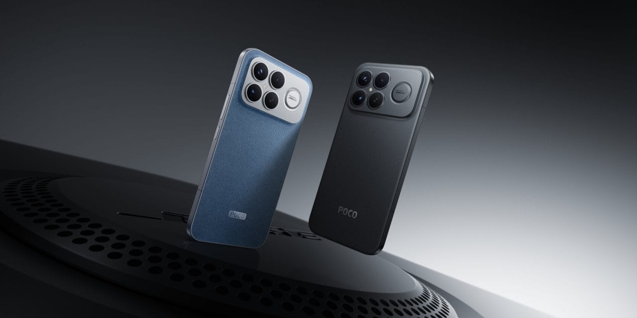 POCO F8 Ultra in Denim Blue und Schwarz