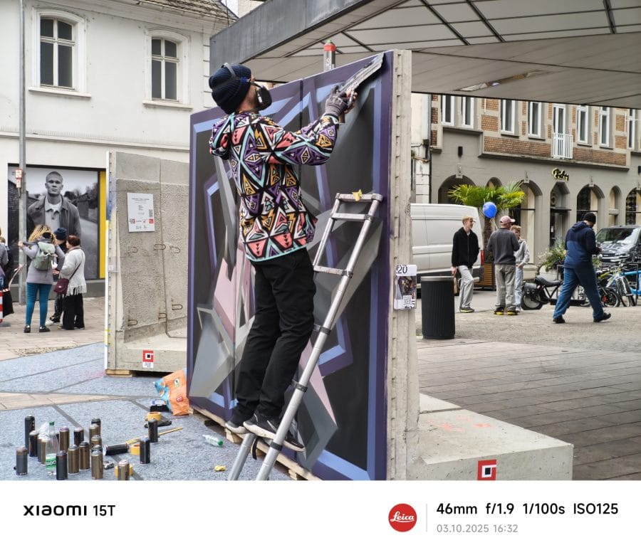 Xiaomi 15T Testaufnahme Hauptkamera Maler