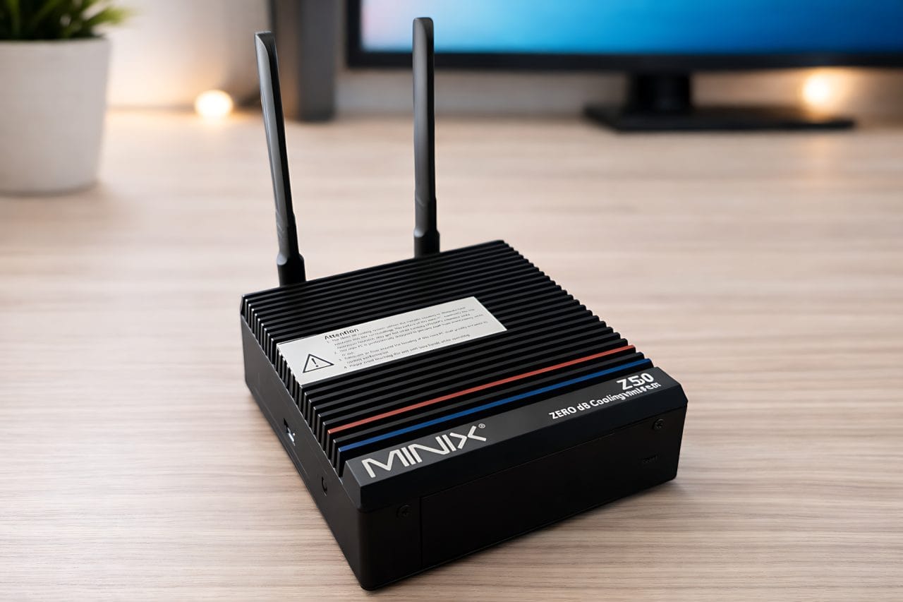 MINIX Z100-0db von vorne