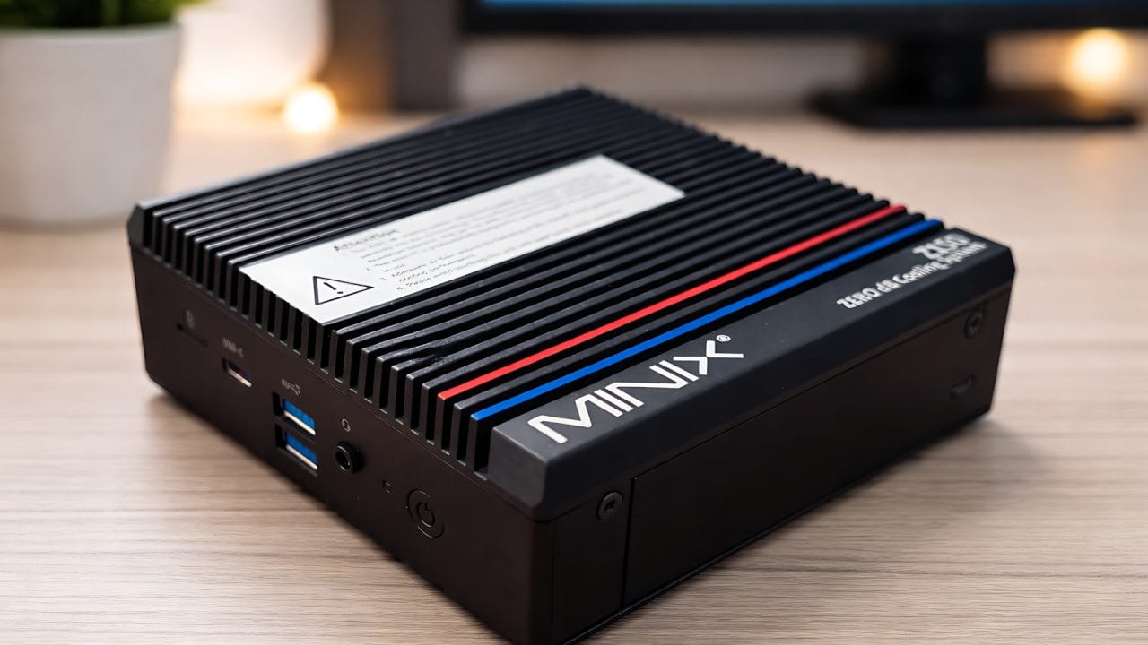 MINIX Z100-0dB Review - Silent Mini PC with Intel N100