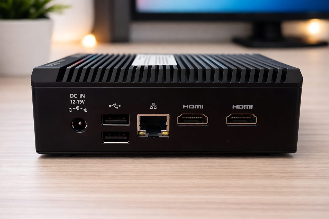 MINIX Z100-0db Anschlüsse (2)