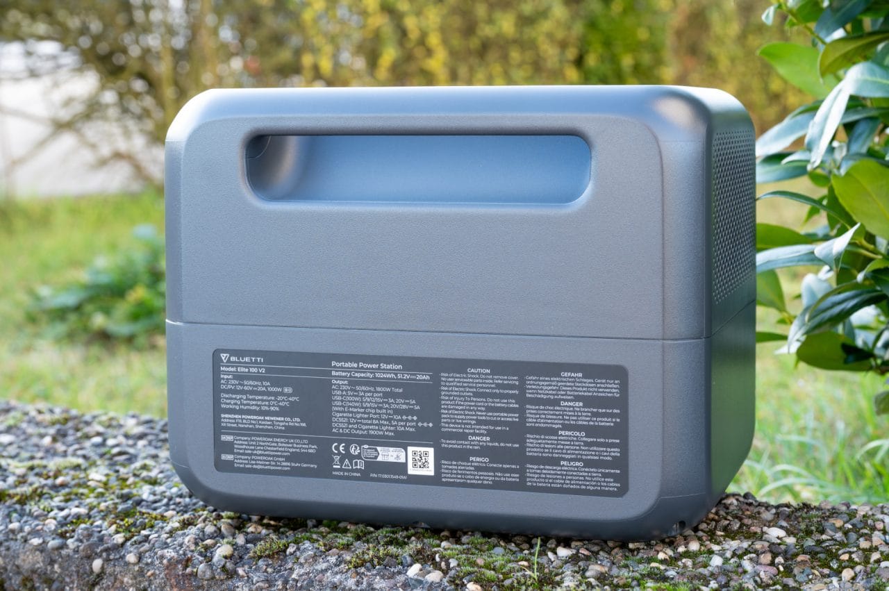 BLUETTI Elite 100 V2 Griff