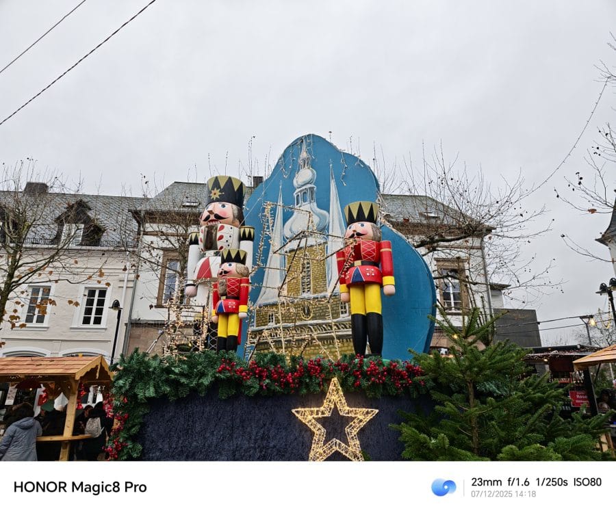 HONOR Magic 8 Pro Testaufnahme Hauptkamera Tag Nussknacker