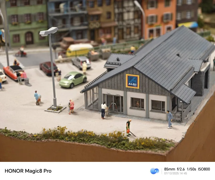 Δοκιμαστική λήψη HONOR Magic 8 Pro με τηλεφακό 3,7x