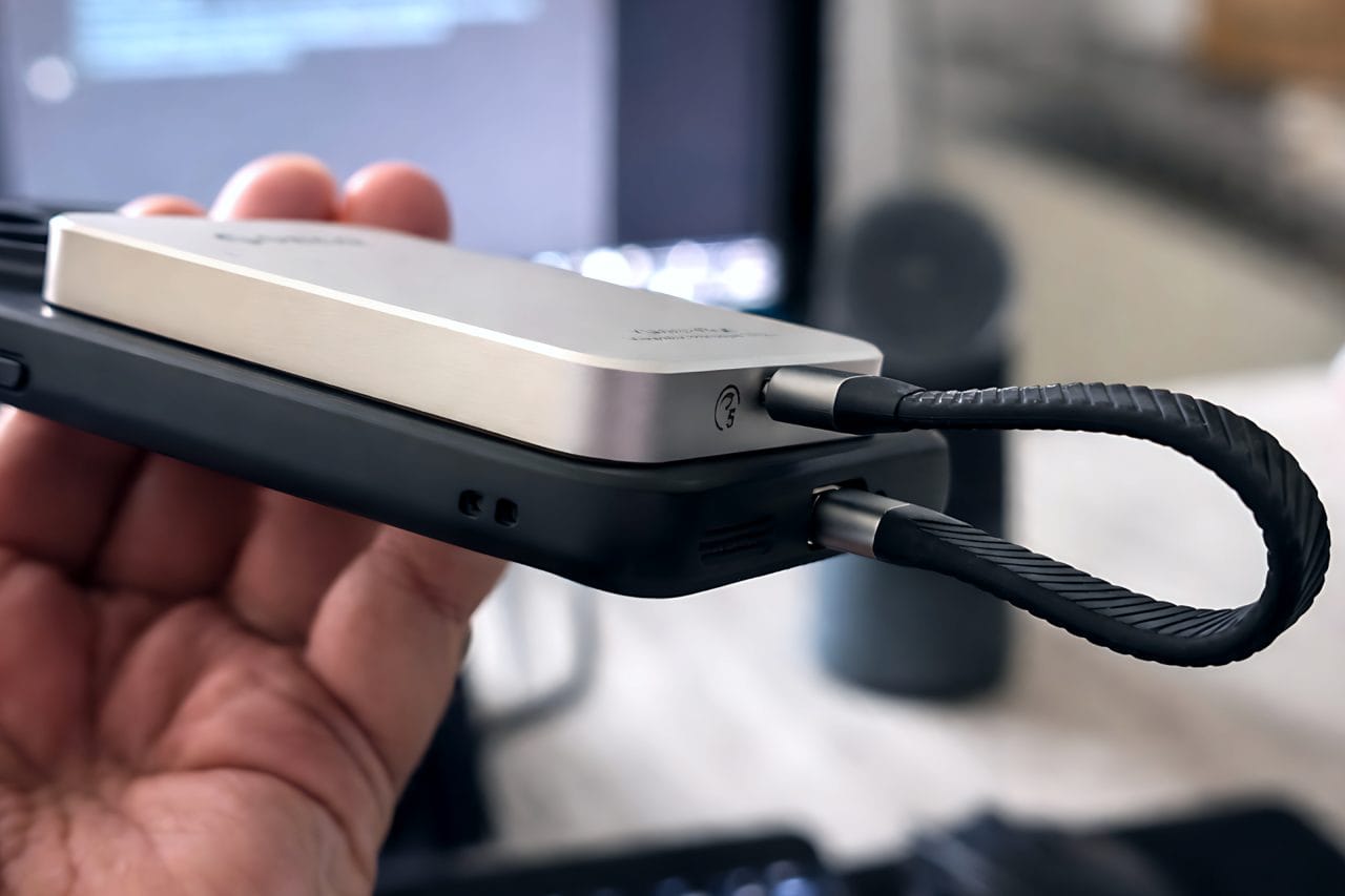 ORICO K5Mini mit Smartphone