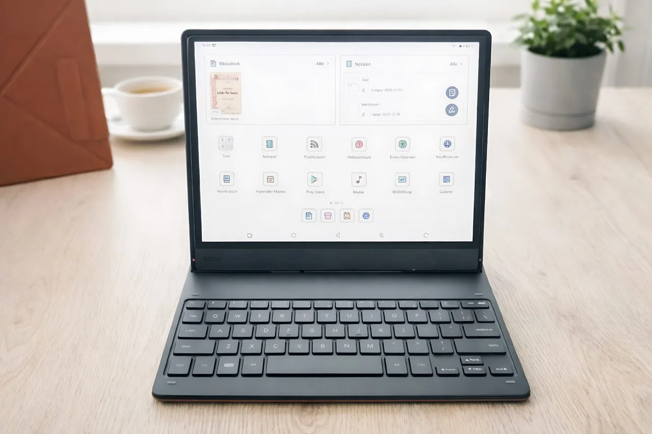 BOOX Note Air 5C s krytem klávesnice