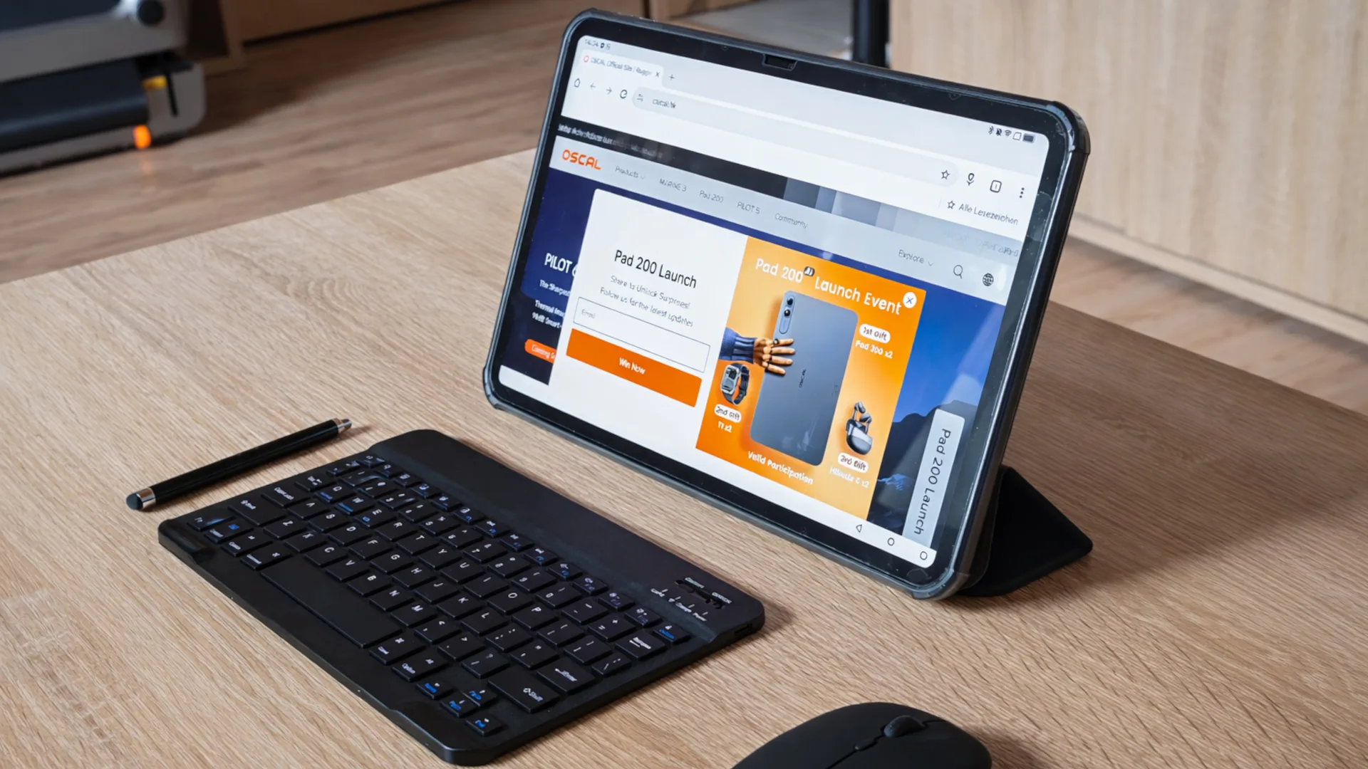 Recenzja OSCAL Pad 200 Hero