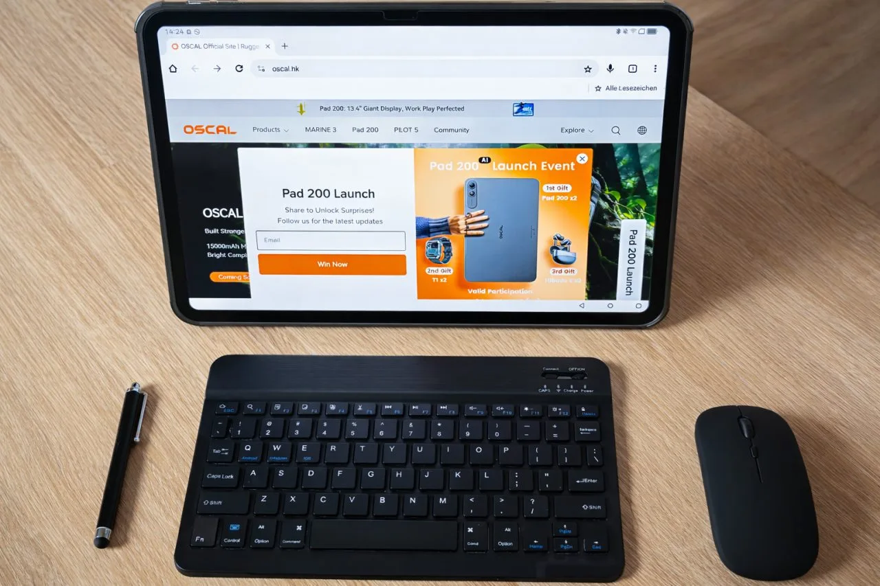 OSCAL Pad 200 z akcesoriami